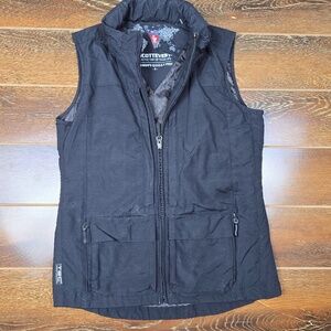 SCOTTEVEST- Woman’s Small Q.U.E.S.T. VEST  42 Pocket Tech Savvy Traveler-Black